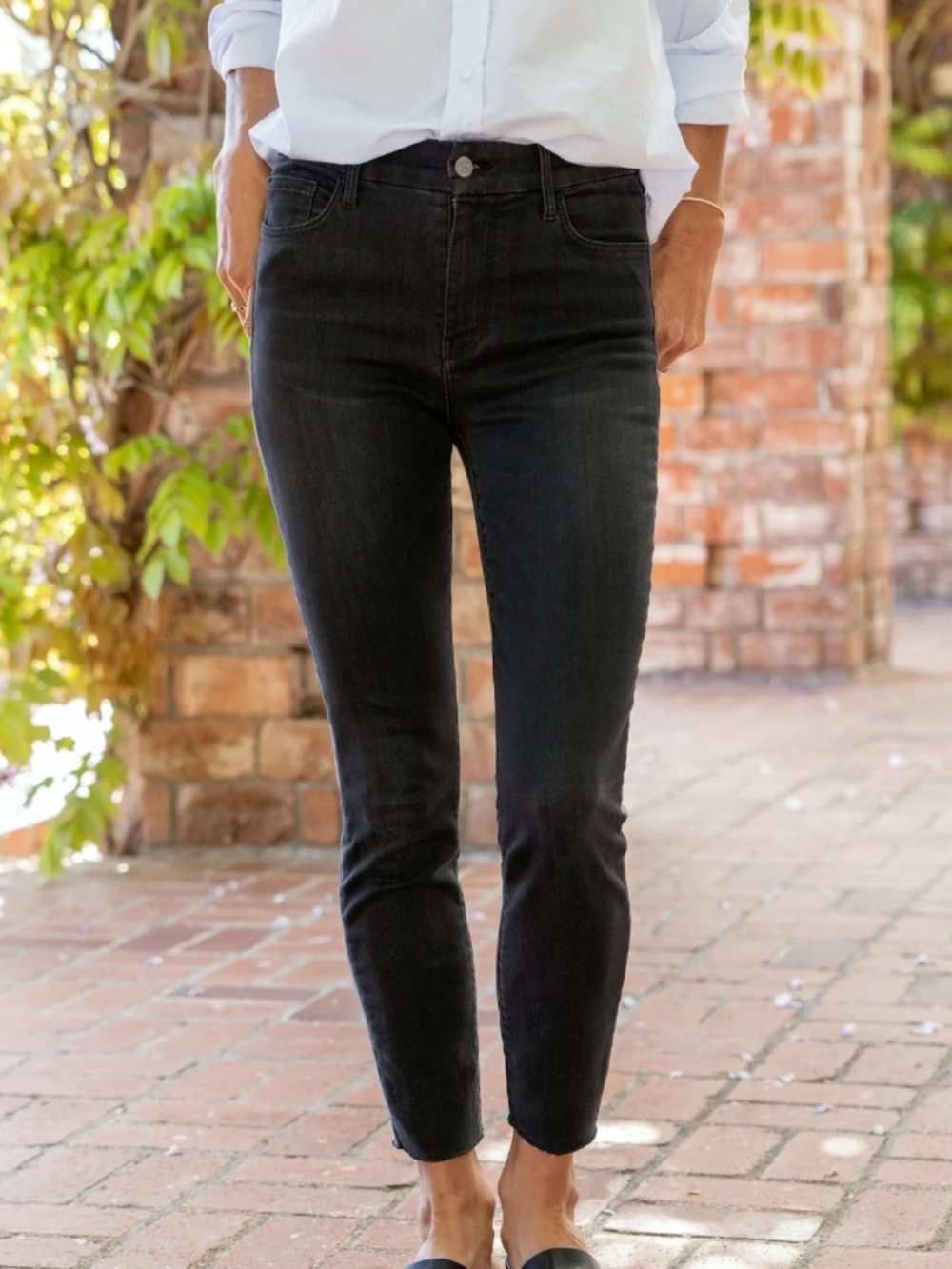 Frank & Eileen Sligo Skinny Jeans Raw Hem Size 31